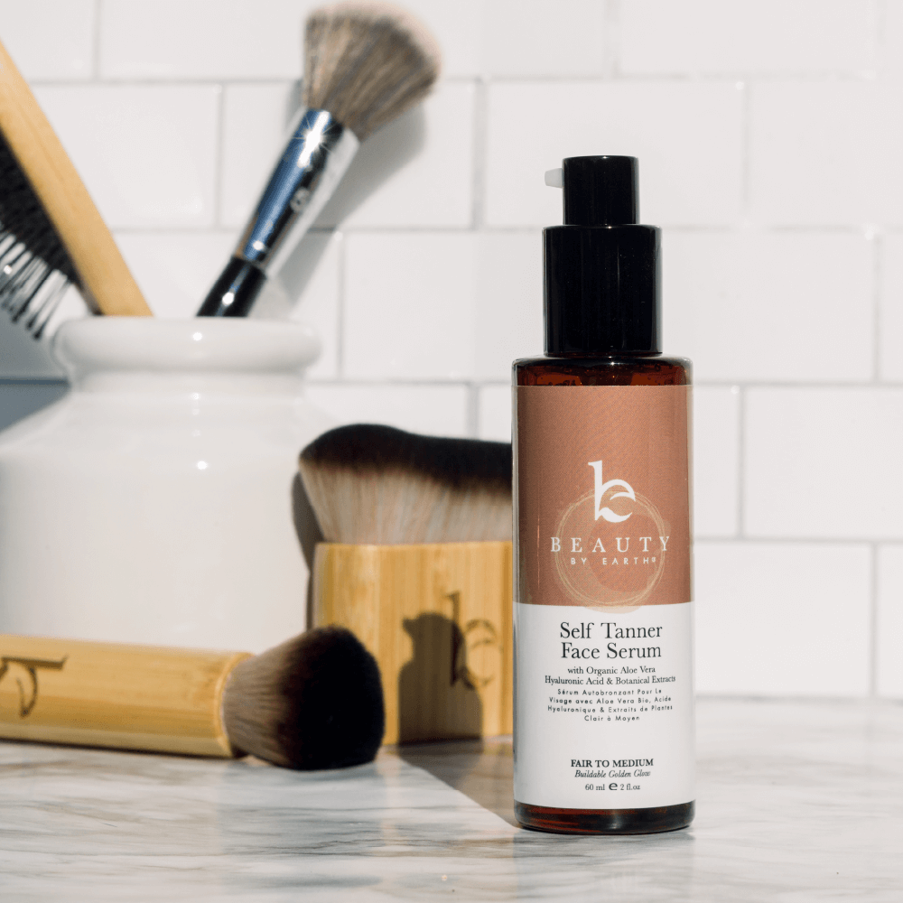 Self Tanner Hyaluronic Acid Face Serum 2oz, (2 Shades)