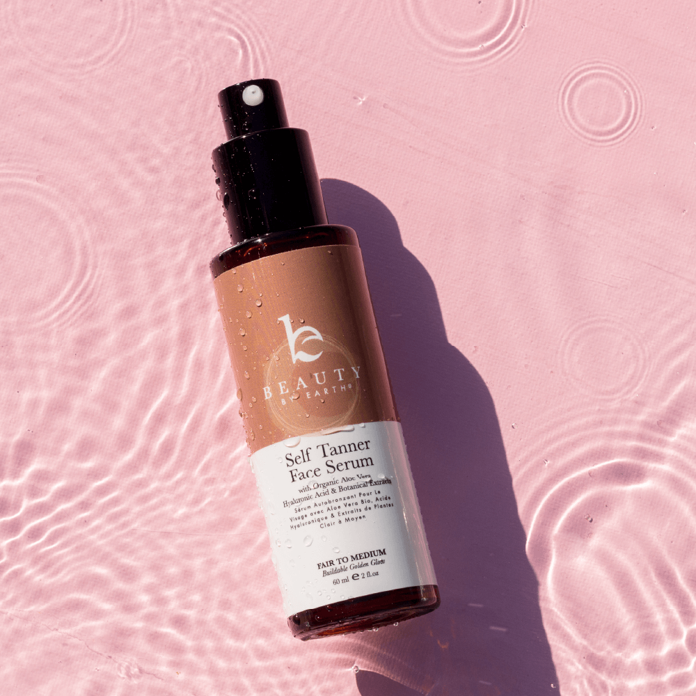 Self Tanner Hyaluronic Acid Face Serum 2oz, (2 Shades)