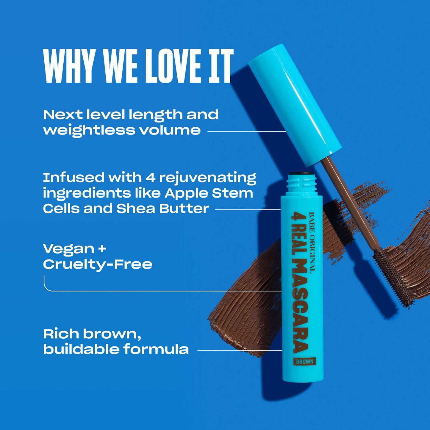 Babe Original 4 Real Mascara Brown