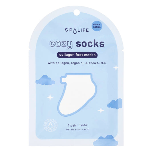 Cozy Socks Collagen Spa Foot Mask 1 Pack