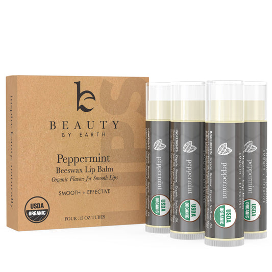 Organic Lip Balm (Pack of 4)