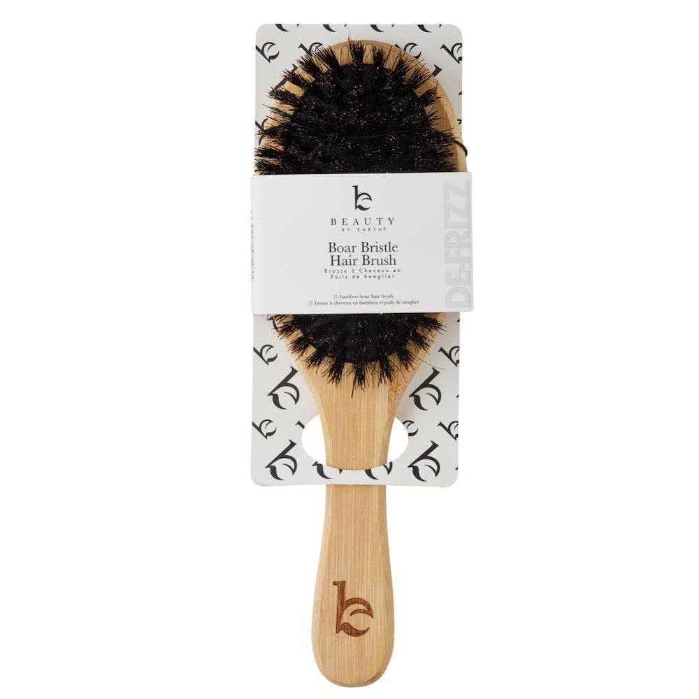 Hair Brush - 100% Boar Bristle with Bamboo Handle