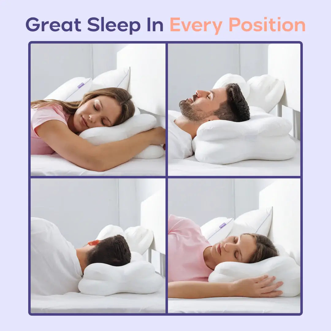 CloudAlign Pillow | Ergonomic Pillow | Side Sleeper Pillow